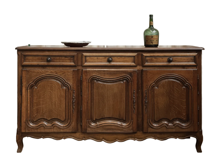 19th Century Antique French 3 door sideboard | 208 L x 114 x 47 W