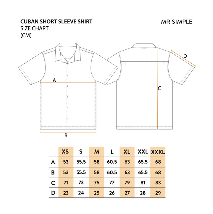 Simple | Shore Cuban Short Sleeve Shirt | Slate Blue