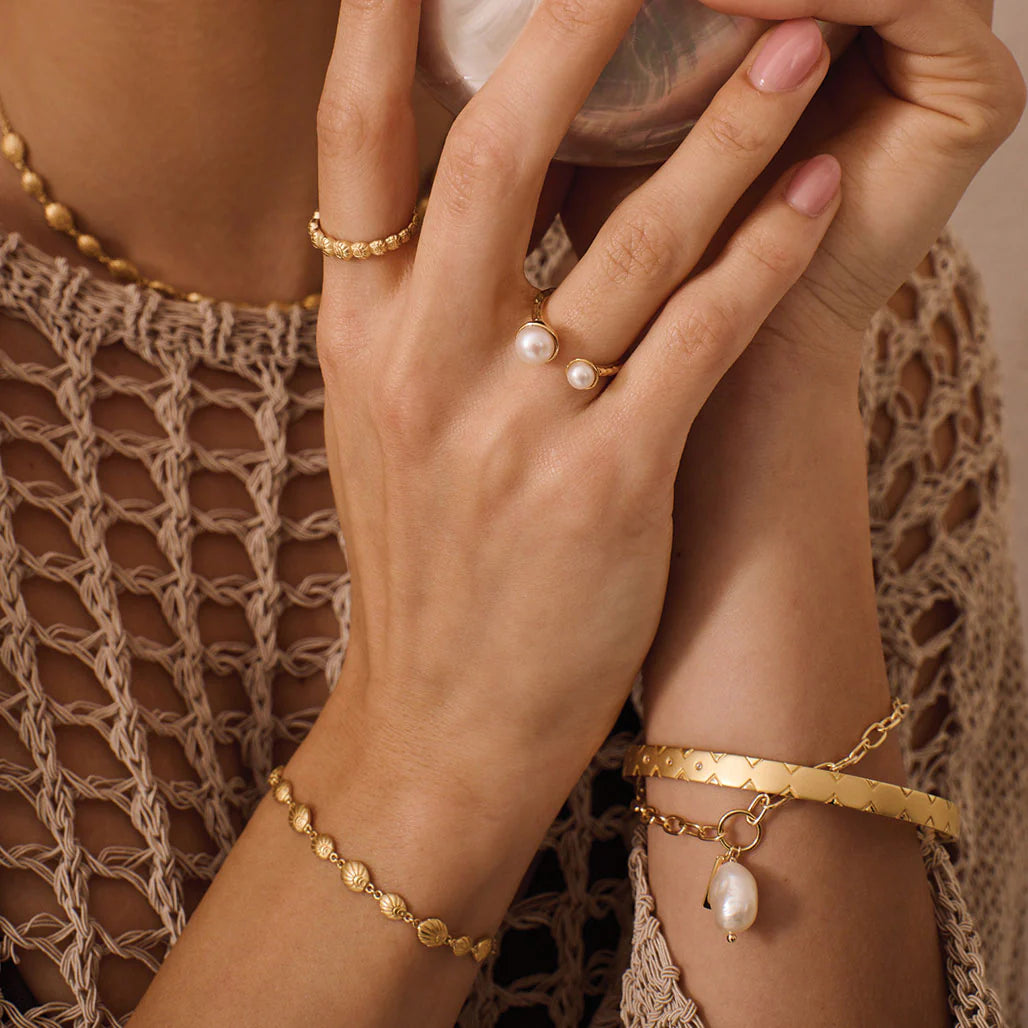 Soul Protector Bracelet | 18K Gold Plate