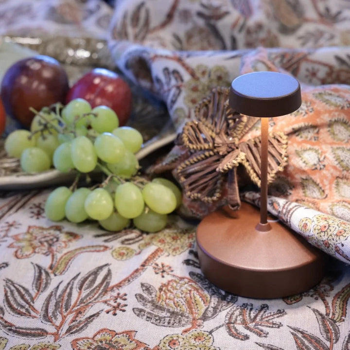 Parrot Linen Tablecloth | Rust | 170 x 270cm