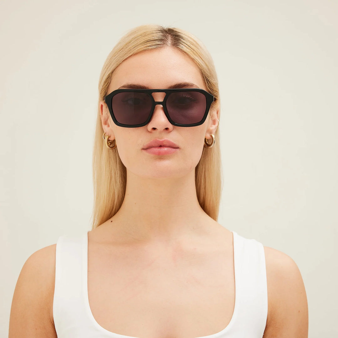 Sito | The Void Sunglasses | Black/Smoke Grey