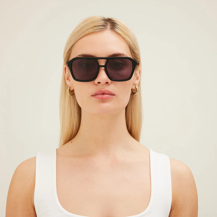 Sito | The Void Sunglasses | Black/Smoke Grey