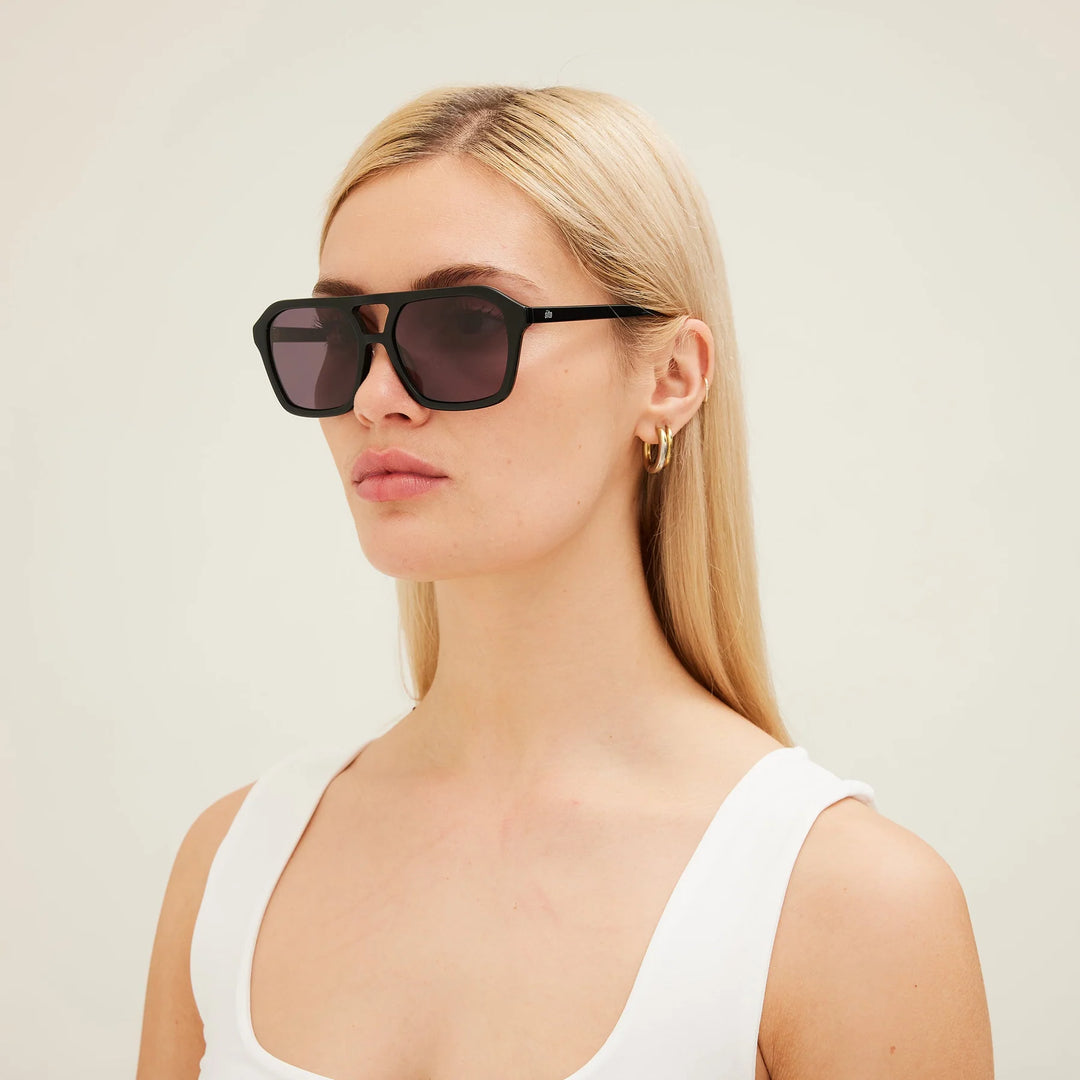 Sito | The Void Sunglasses | Black/Smoke Grey