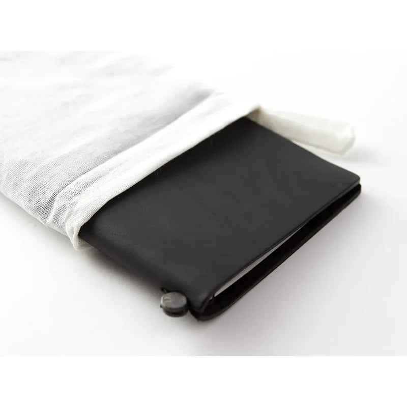 Black Leather Travellers Notebook | Regular Size