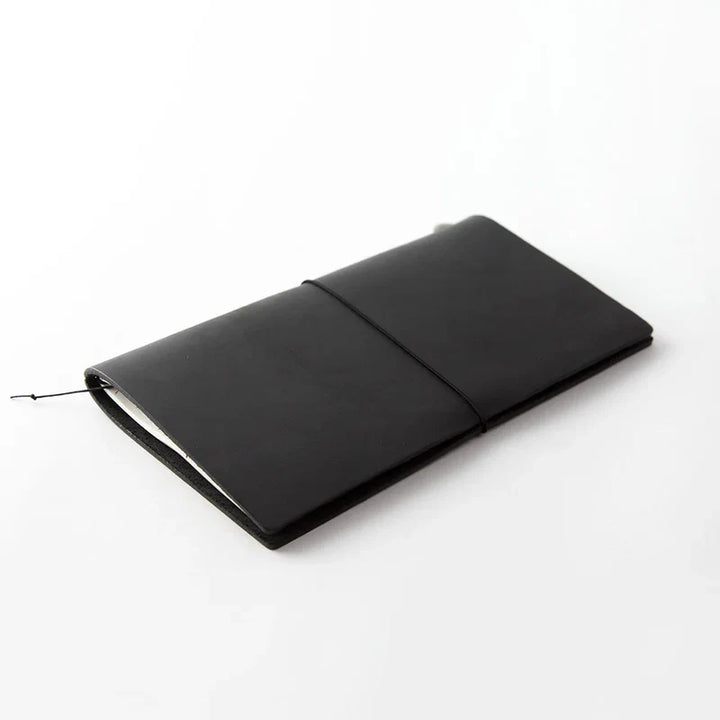 Black Leather Travellers Notebook | Regular Size
