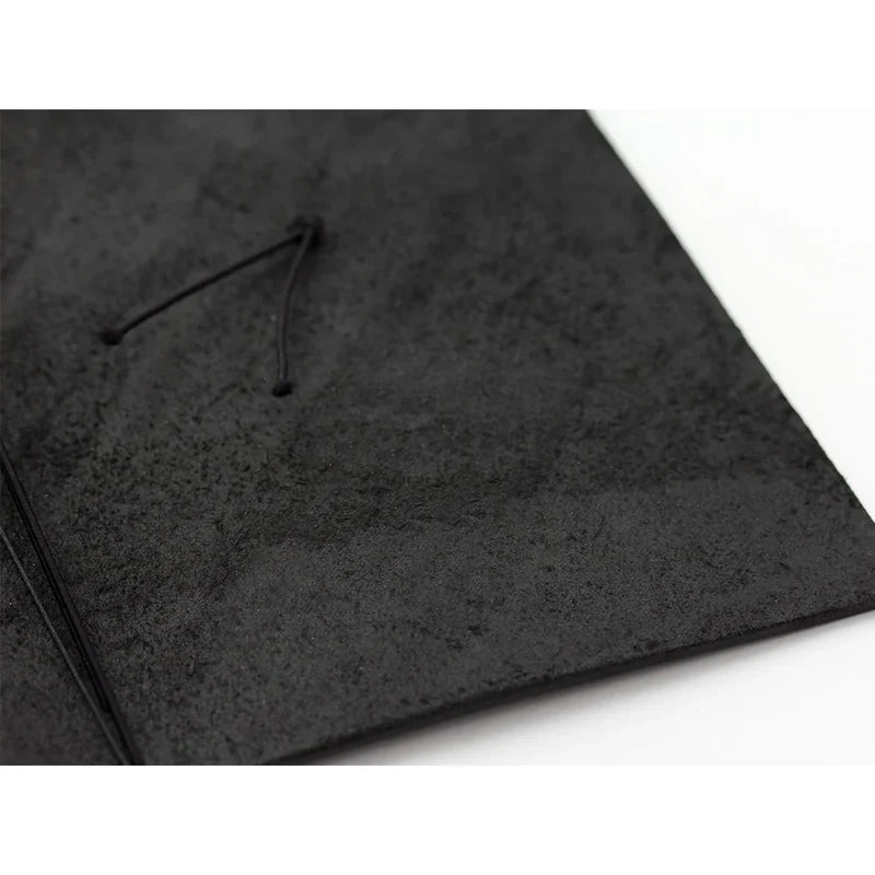 Black Leather Travellers Notebook | Regular Size