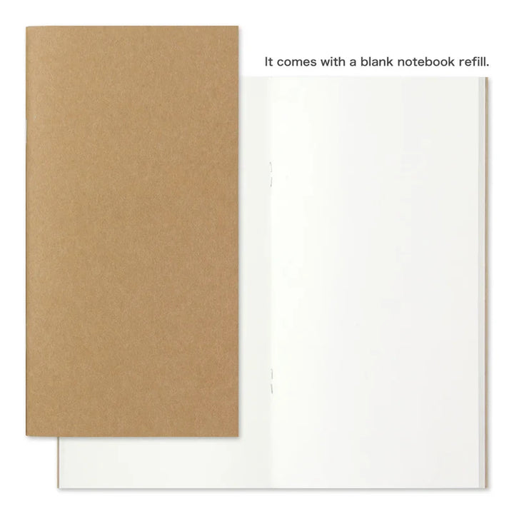 Black Leather Travellers Notebook | Regular Size