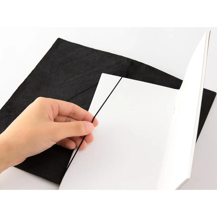 Black Leather Travellers Notebook | Regular Size