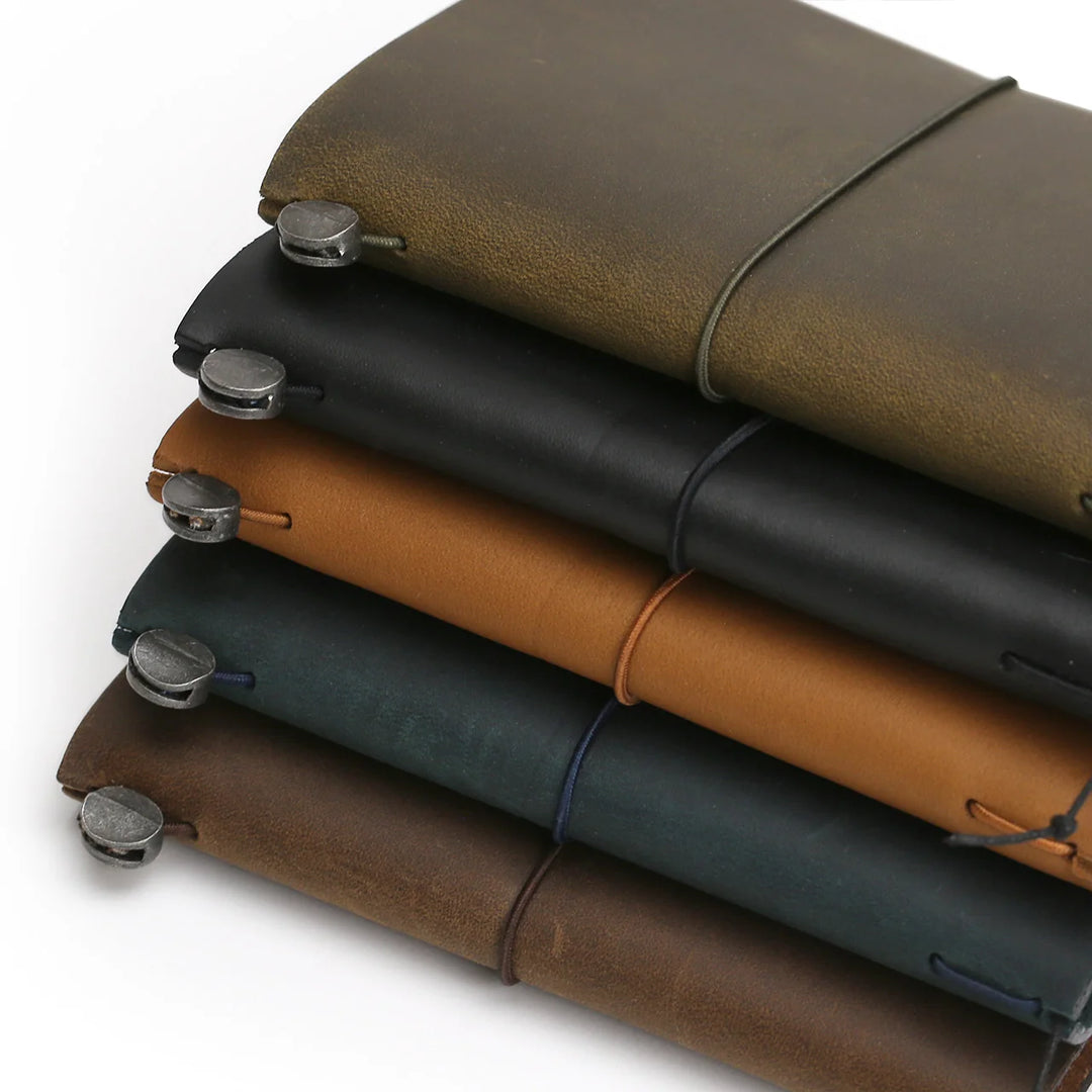Brown Leather Travellers Notebook | Regular Size