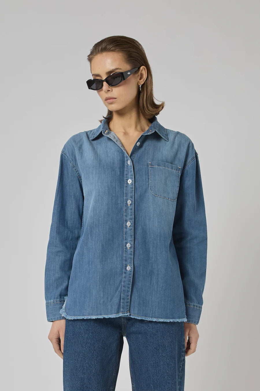 Dricoper Tahiti Pacific Blue Denim Shirt