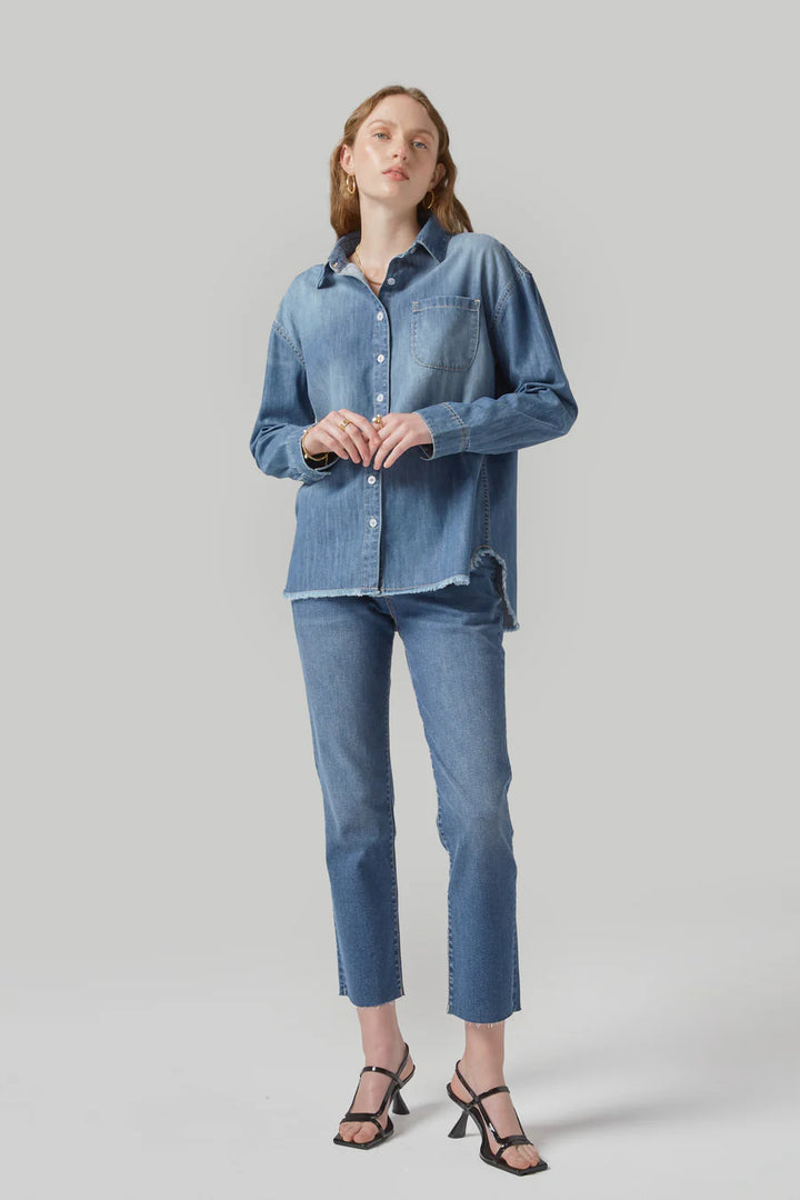 Dricoper Tahiti Pacific Blue Denim Shirt