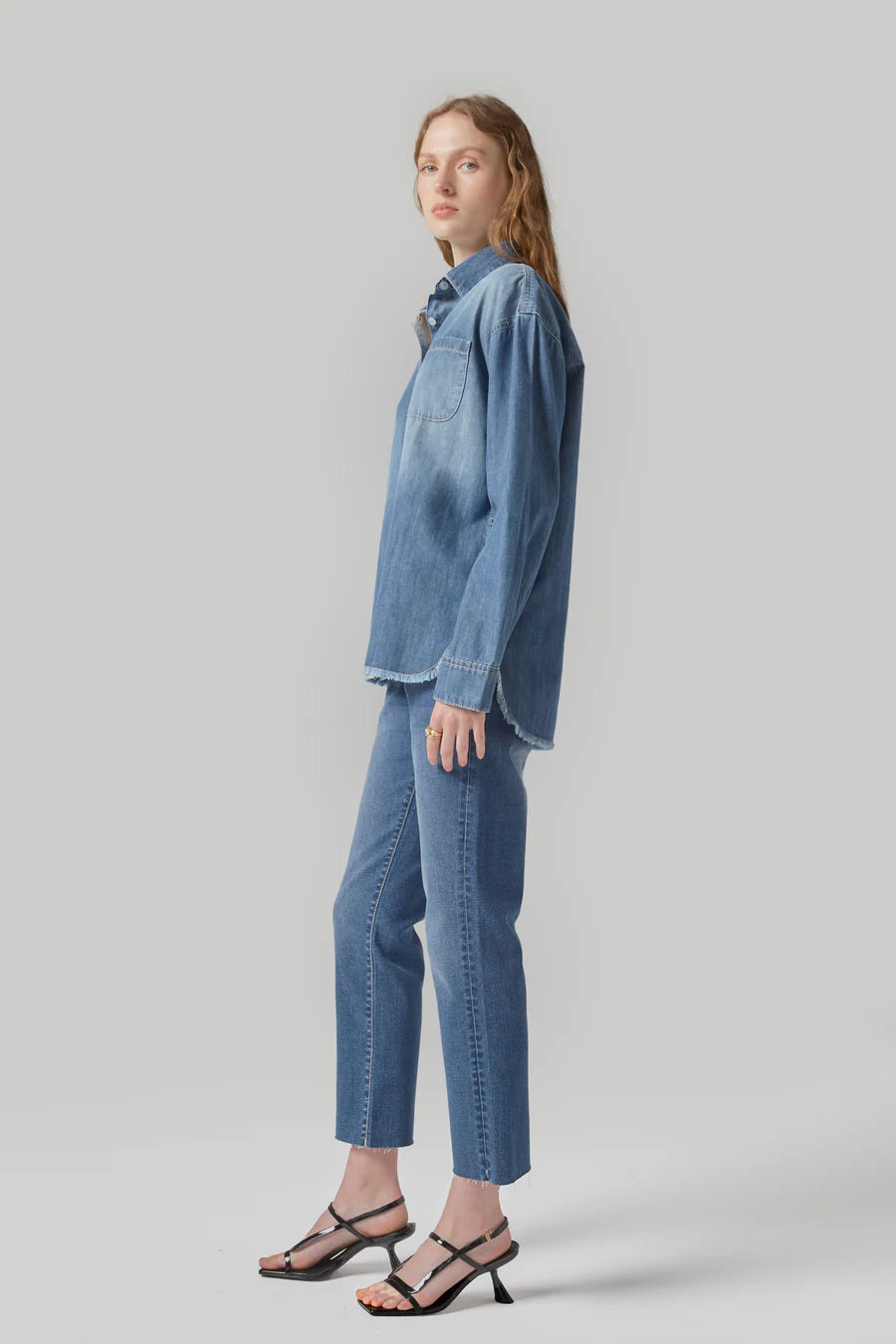 Dricoper Tahiti Pacific Blue Denim Shirt