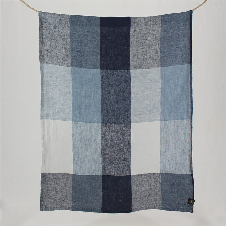 Tenerife Linen Tea Towel | Bleu Stone