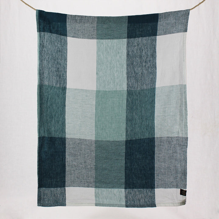 Tenerife Linen Tea Towel | Celadon