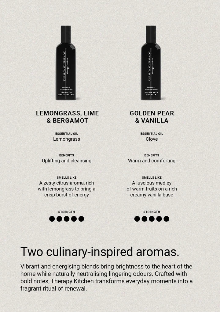 Therapy® Kitchen Room Spray | Golden Pear & Vanilla