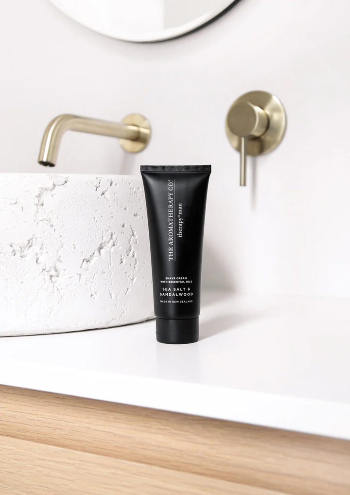 Therapy® Man Shaving Cream | Sea Salt & Sandalwood