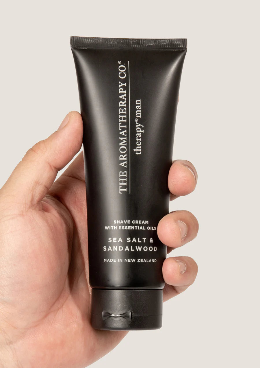 Therapy® Man Shaving Cream | Sea Salt & Sandalwood
