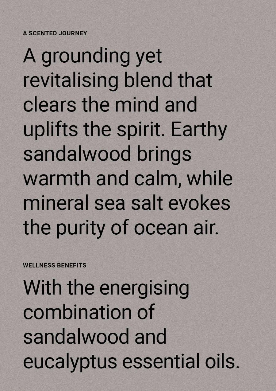 Therapy® Man Face Balm | Sea Salt & Sandalwood | 100ml