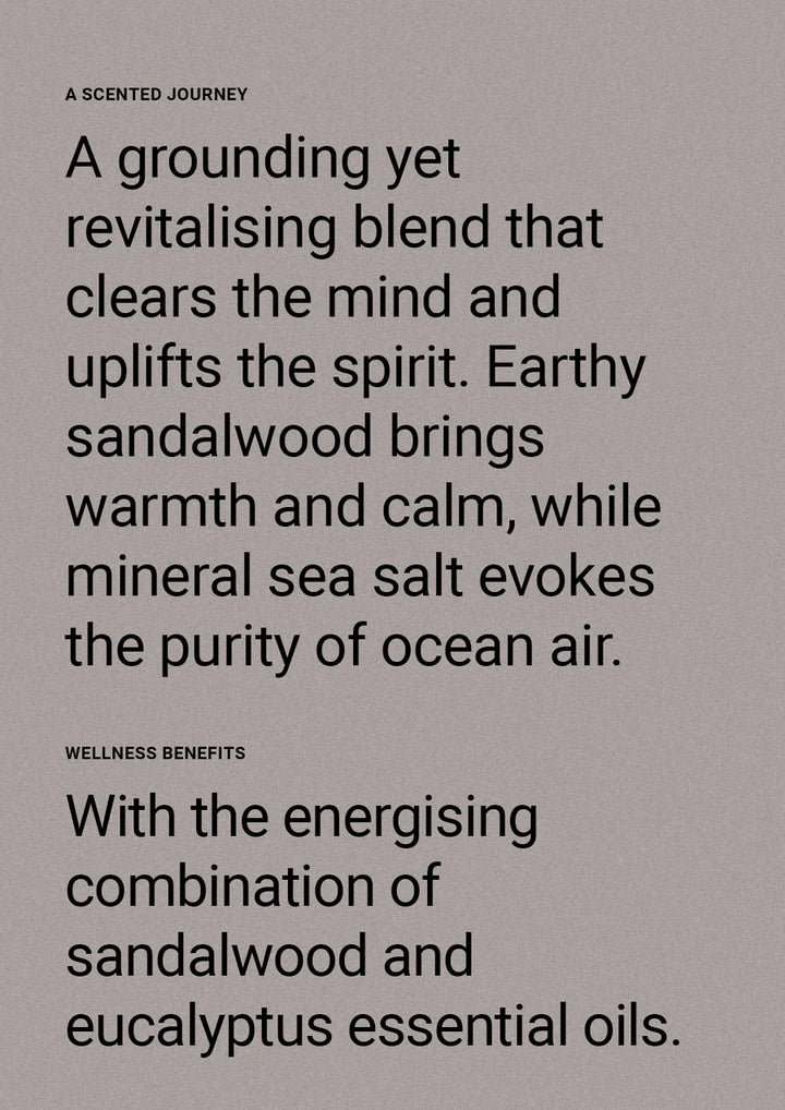 Therapy® Man Face Balm | Sea Salt & Sandalwood | 100ml