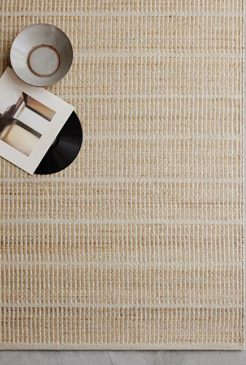 Armadillo Trellis Rug | Natural/Sandstone *Dropship Only*