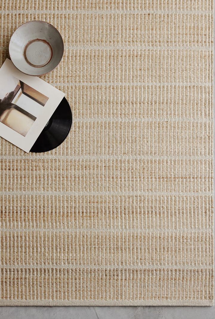 Armadillo Trellis Rug | Natural/Sandstone *Dropship Only*