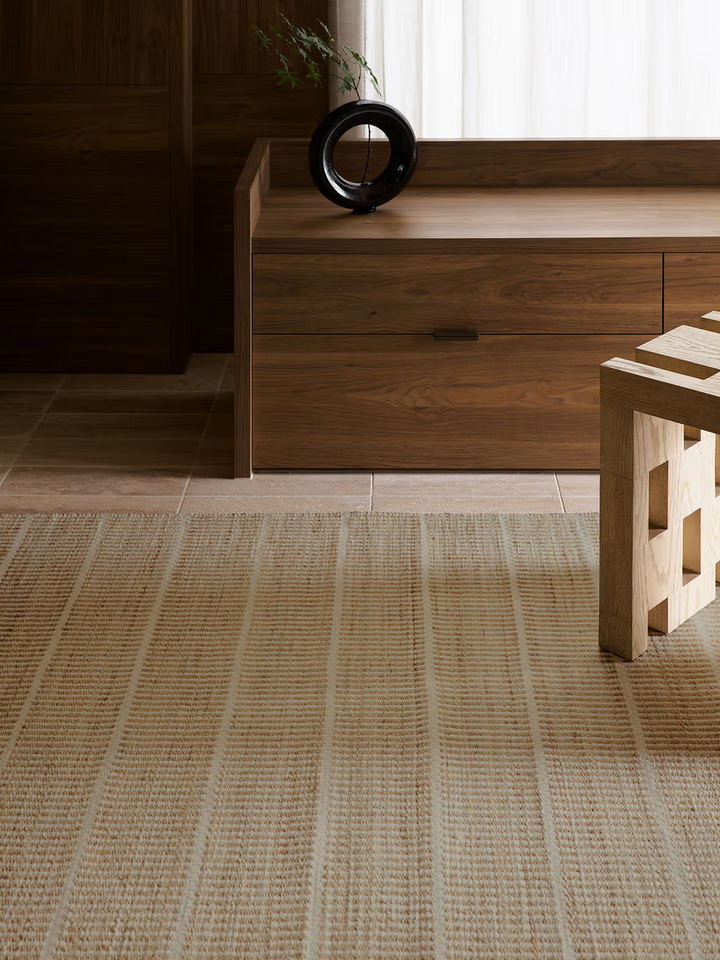 Armadillo Trellis Rug | Natural/Sandstone *Dropship Only*