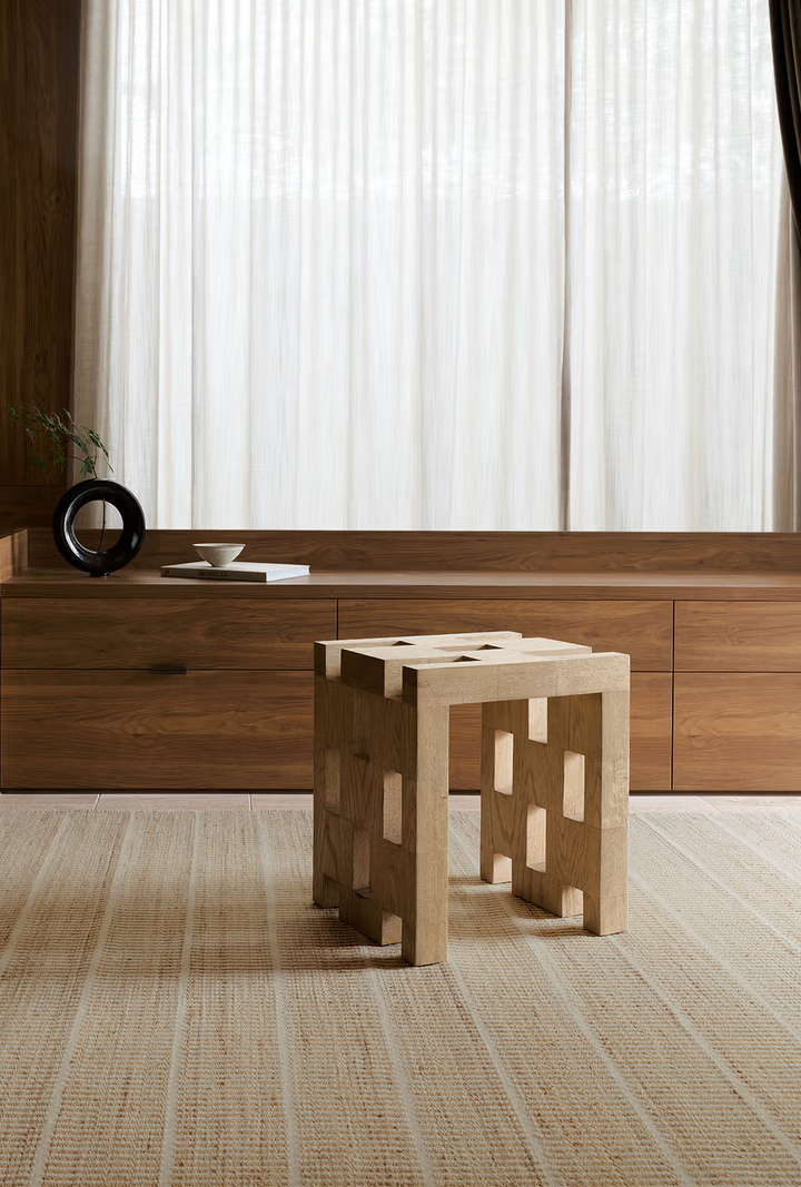 Armadillo Trellis Rug | Natural/Sandstone *Dropship Only*