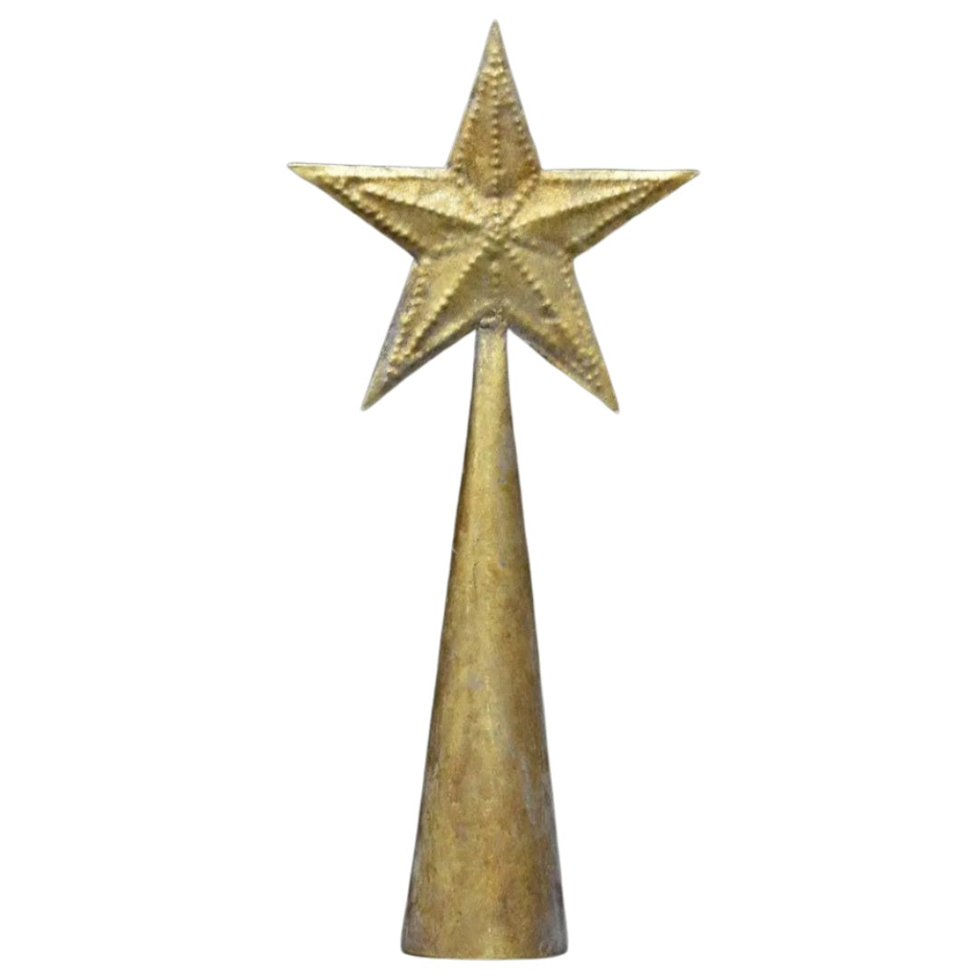 Celestial Antiqued Gold Star | Large 55cmH