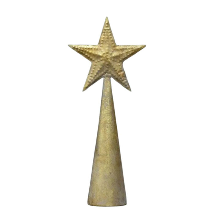 Celestial Antiqued Gold Star | Medium 50cmH