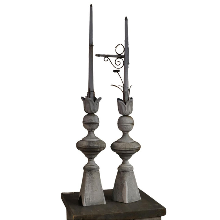 French Vintage Zinc Weather Vane Decorative Remnant | Les Puces