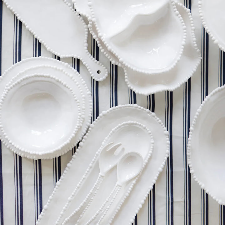 Pearl Side Bowl | Melamine White