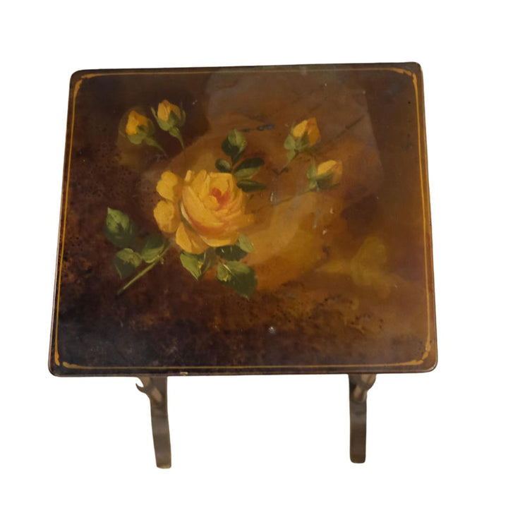 Floral Nesting Tables | Set of 4