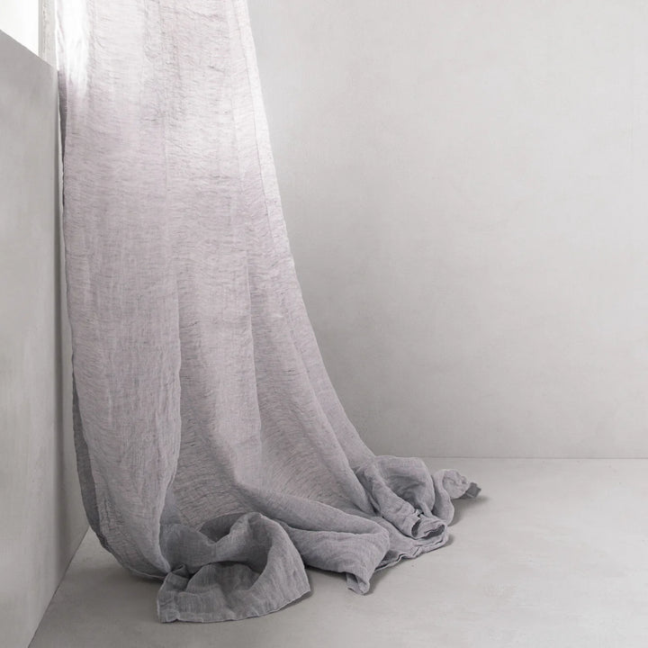 Curtain Linen Drop | Fog-Suzie Anderson Home
