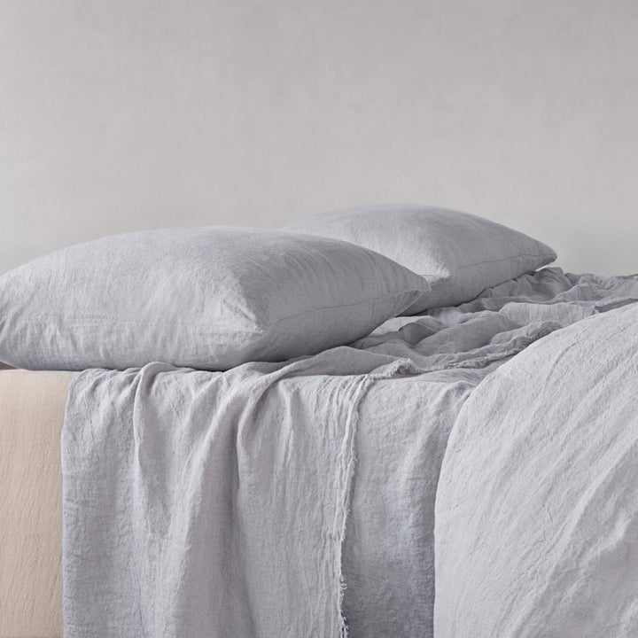 Basix Standard Pillowcase | Fog-Suzie Anderson Home