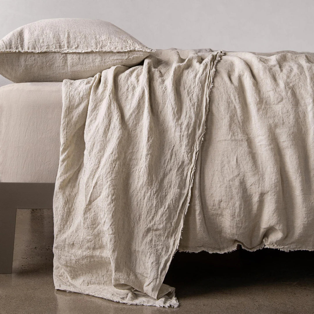 Flocca Flat Sheet | Sable-Suzie Anderson Home