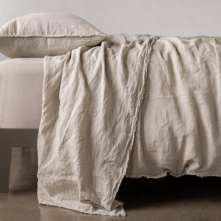 Flocca Flat Sheet | Sable-Suzie Anderson Home