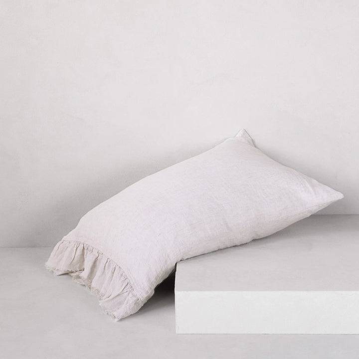 Kristine Standard Pillowcase + Ruffle | Petra