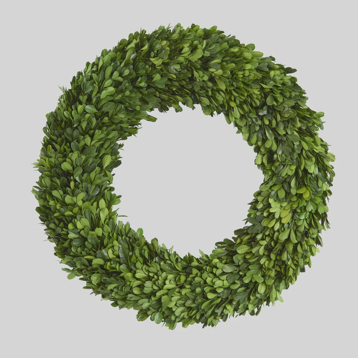 Preserved Boxwwod 45cm Wreath
