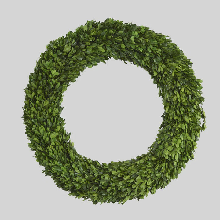 Preserved Boxwwod 60cm Wreath