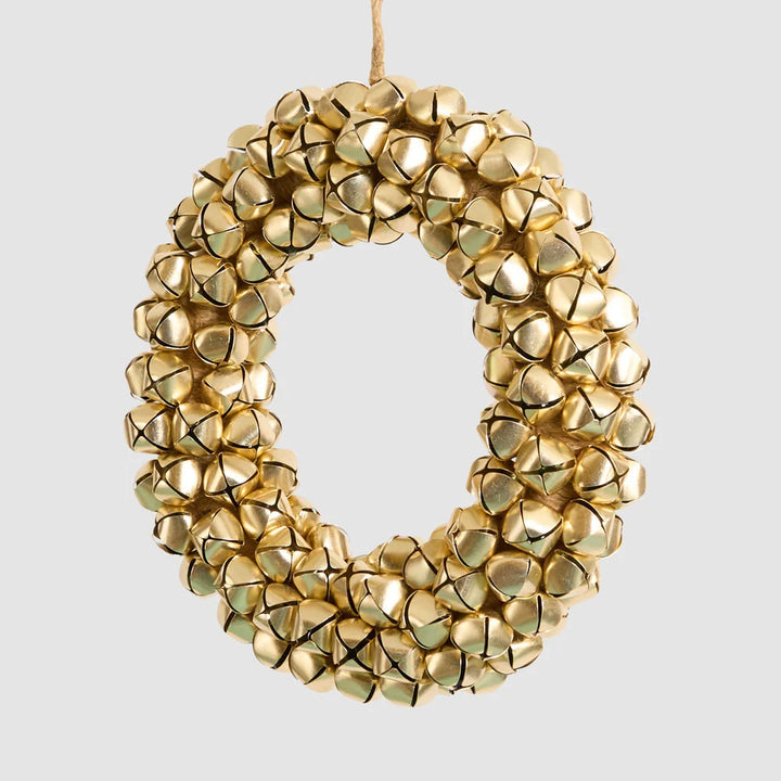 Gold Bell Wreath | 32cm