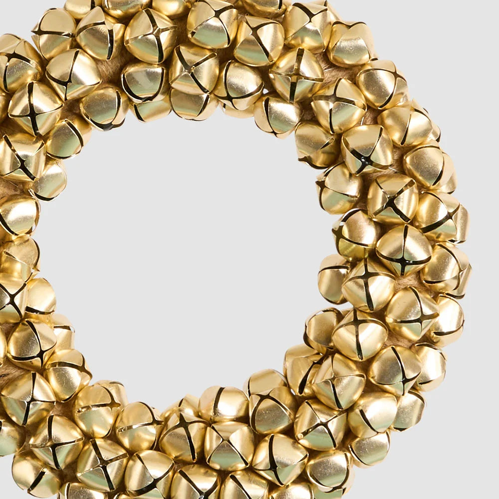 Gold Bell Wreath | 32cm