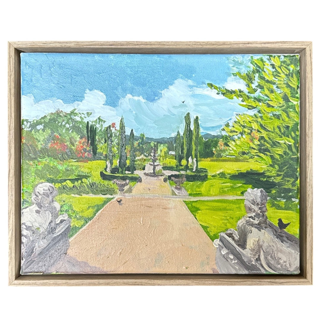 Greenbier Park | Acrylic on Canvas | 28 x 22.5cm | Jacqui Brown