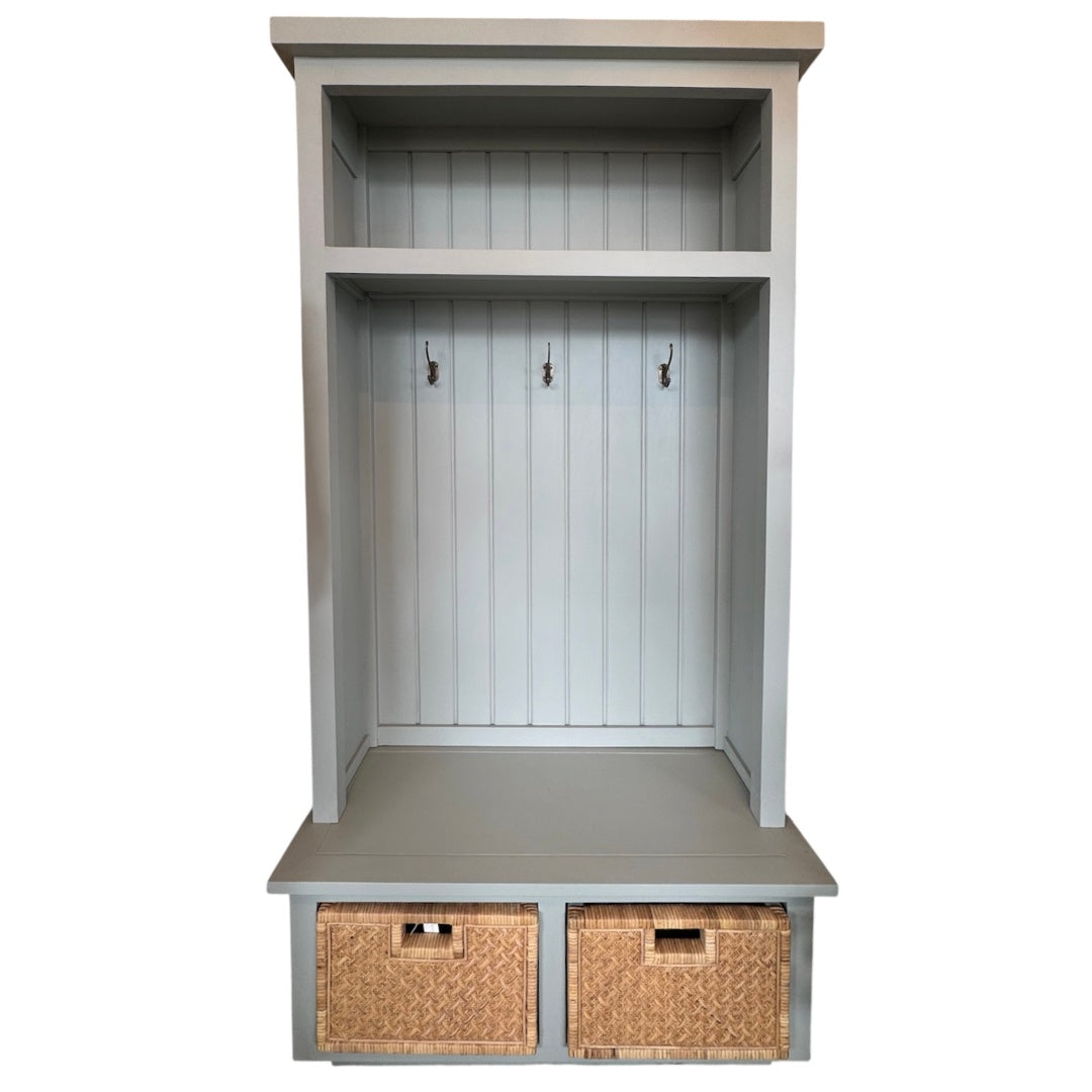 Sioux Hallstand | Pale Blue Finish | W101 x D44 x H198cm