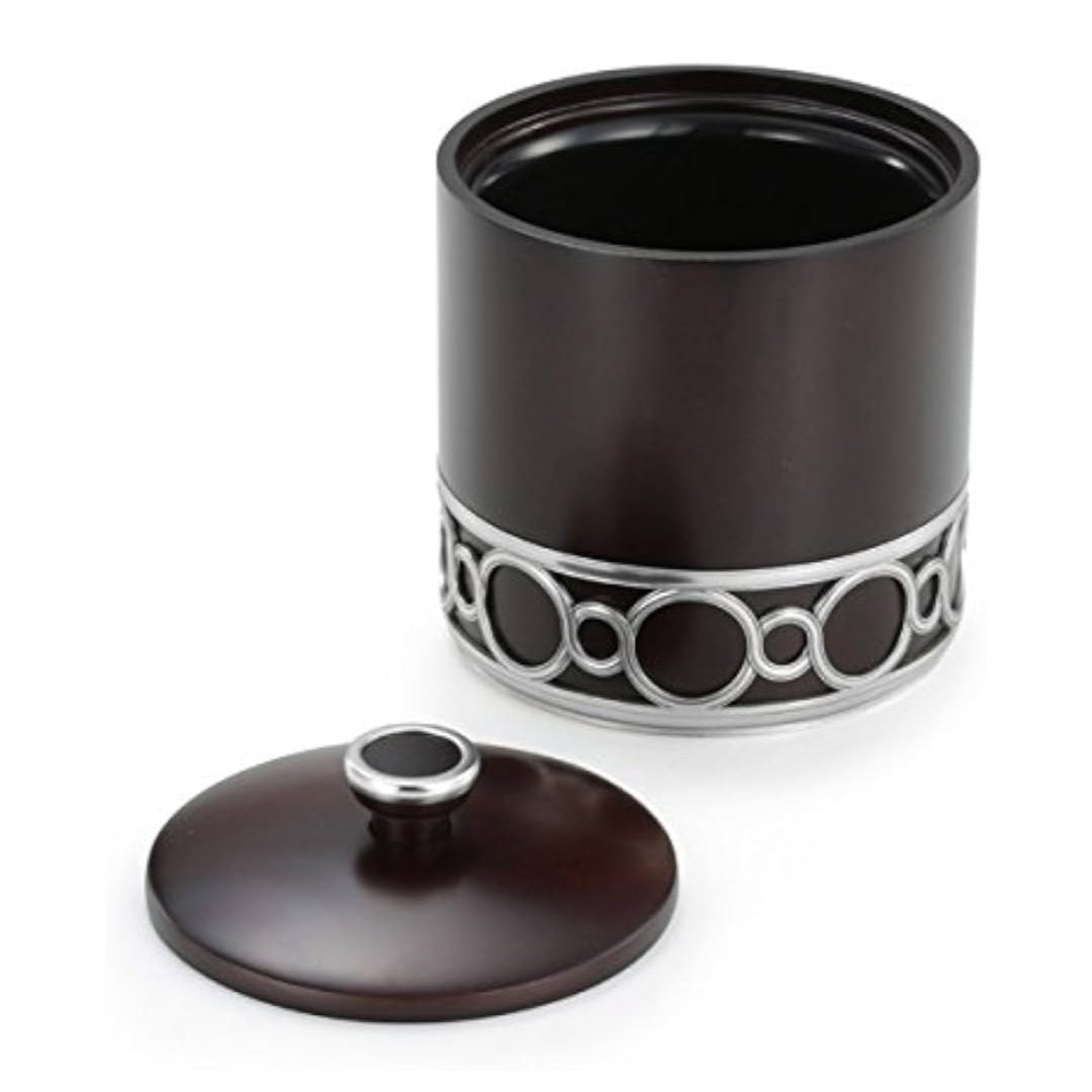 Chateau Ice Bucket | Rubber Wood &amp; Pewter