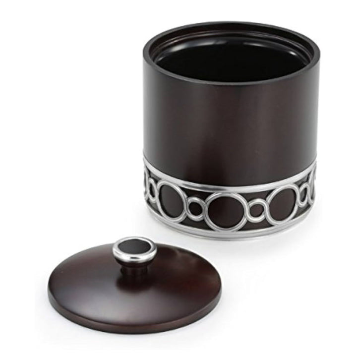 Chateau Ice Bucket | Rubber Wood &amp; Pewter