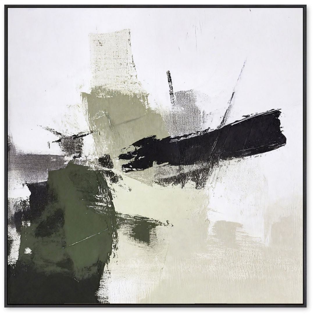 Abstract Symphony 1 Framed Art 102 x 102cm - Suzie Anderson Home