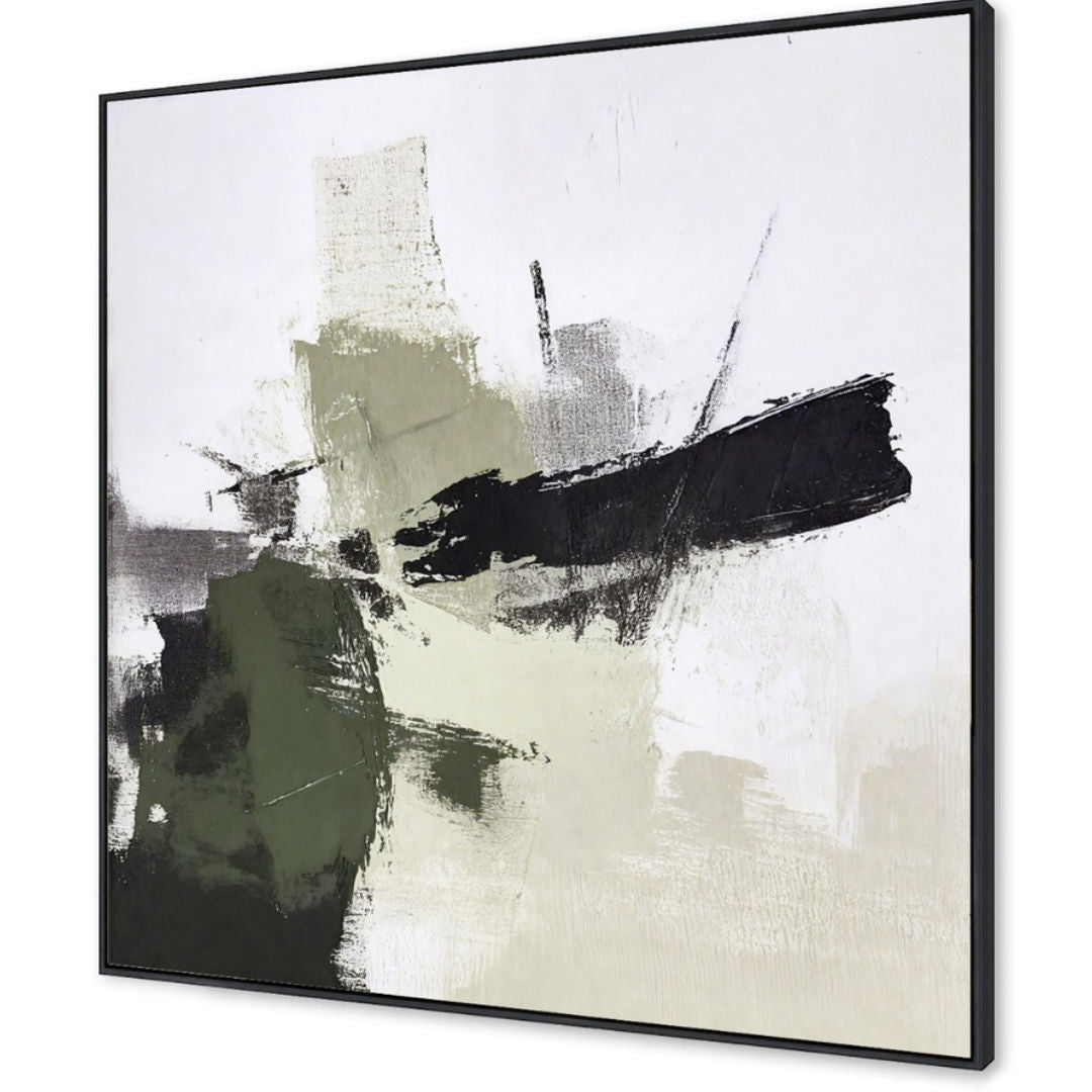 Abstract Symphony 1 Framed Art 102 x 102cm