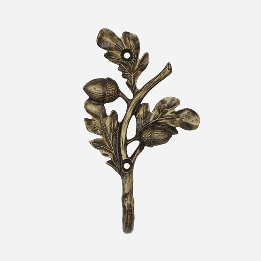 Acorn Hook | Antique Brass - Suzie Anderson Home