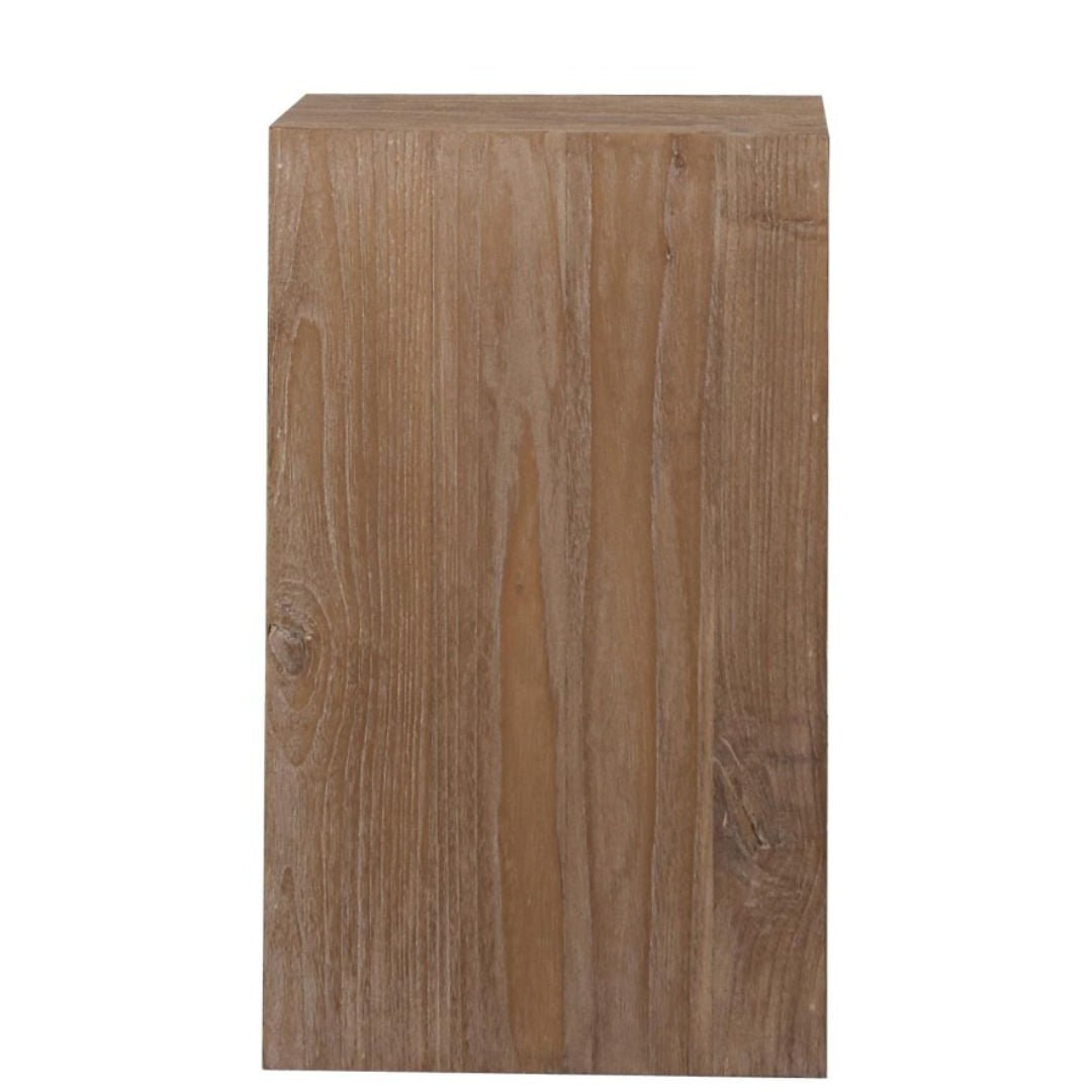Adkins Wood Pedestal | Flamant Belgium | 30X30X70 - Suzie Anderson Home