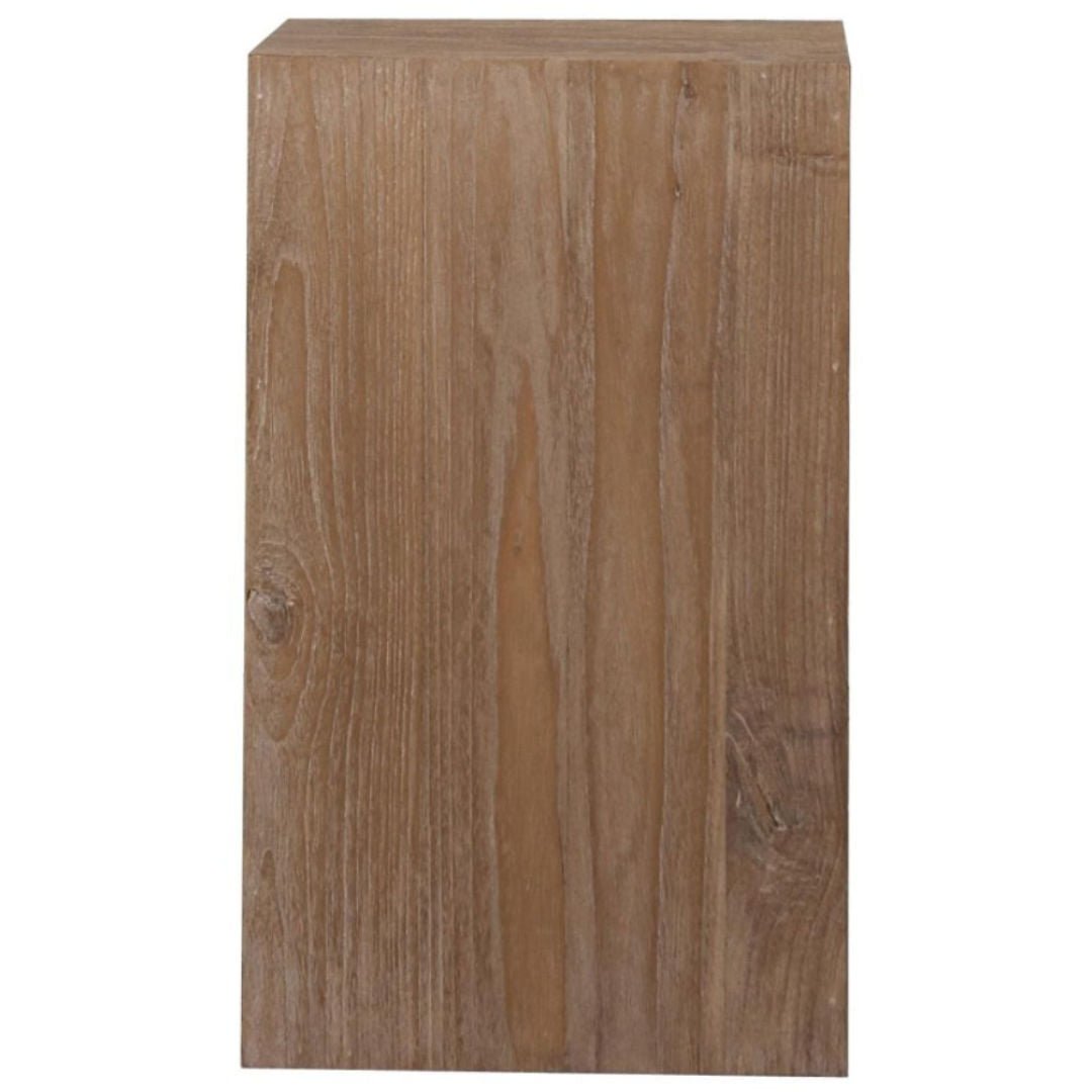 Adkins Wood Pedestal | Flamant Belgium | 30X30X90 - Suzie Anderson Home
